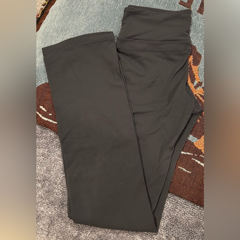 Athleta grey bootcut pants size small